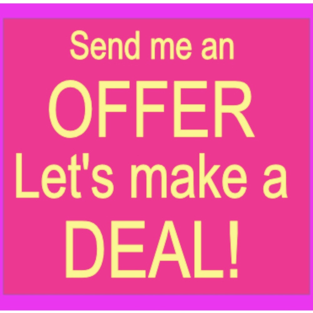 Send me an offer - Let's make a deal!